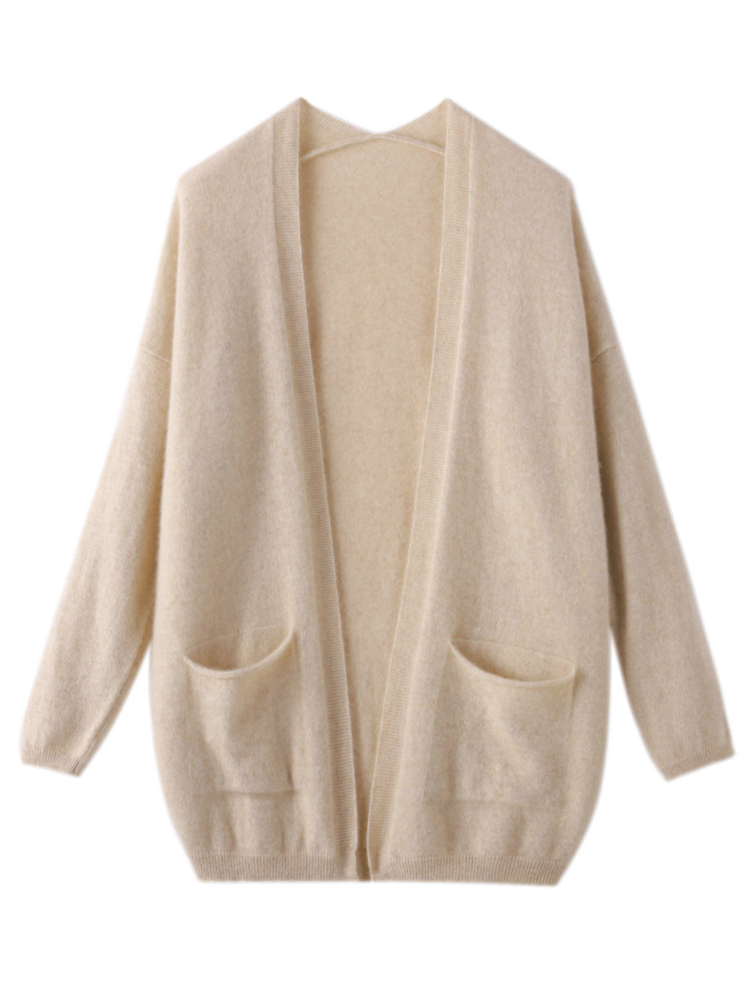 Wool Coat Peacoat - Primavera outono novas mulheres cardigan camisola