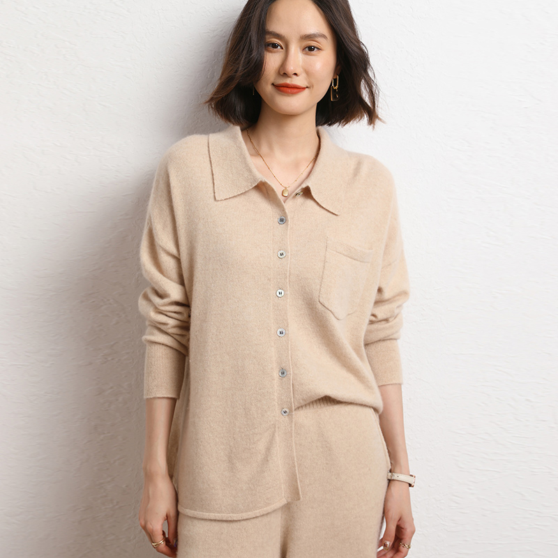 Outono cardigan feminino 100%  - Wool Coat Peacoat avaliação e preço