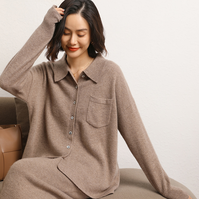 Outono cardigan feminino 100%  - Wool Coat Peacoat avaliação e preço