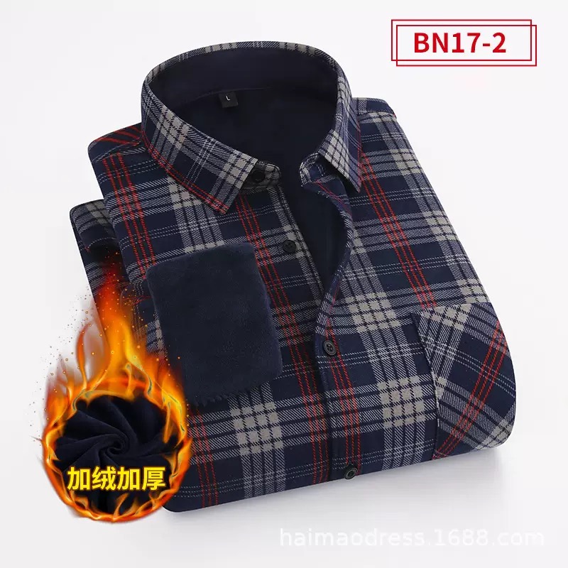 Inverno nova tendência da moda - Flannel Shirt Lined avaliação e preço
