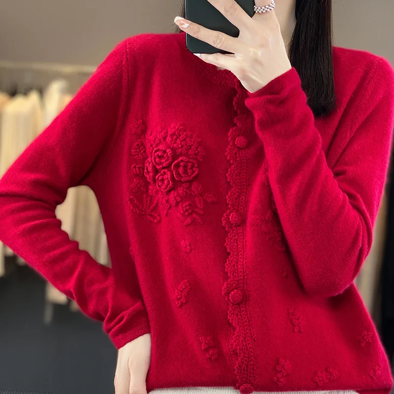Cardigan feminino 100% caxemir - Wool Coat Peacoat avaliação e preço