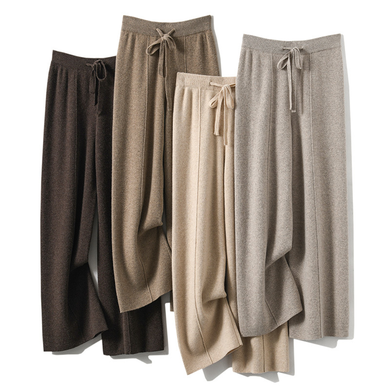 Calças Femininas de Perna Larg - Corduroy Pant Warm avaliação e preço