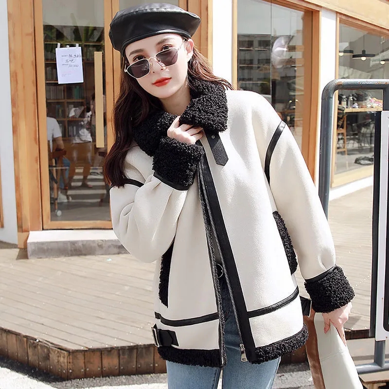 Casaco de pele de cordeiro fem - Wool Coat Peacoat avaliação e preço